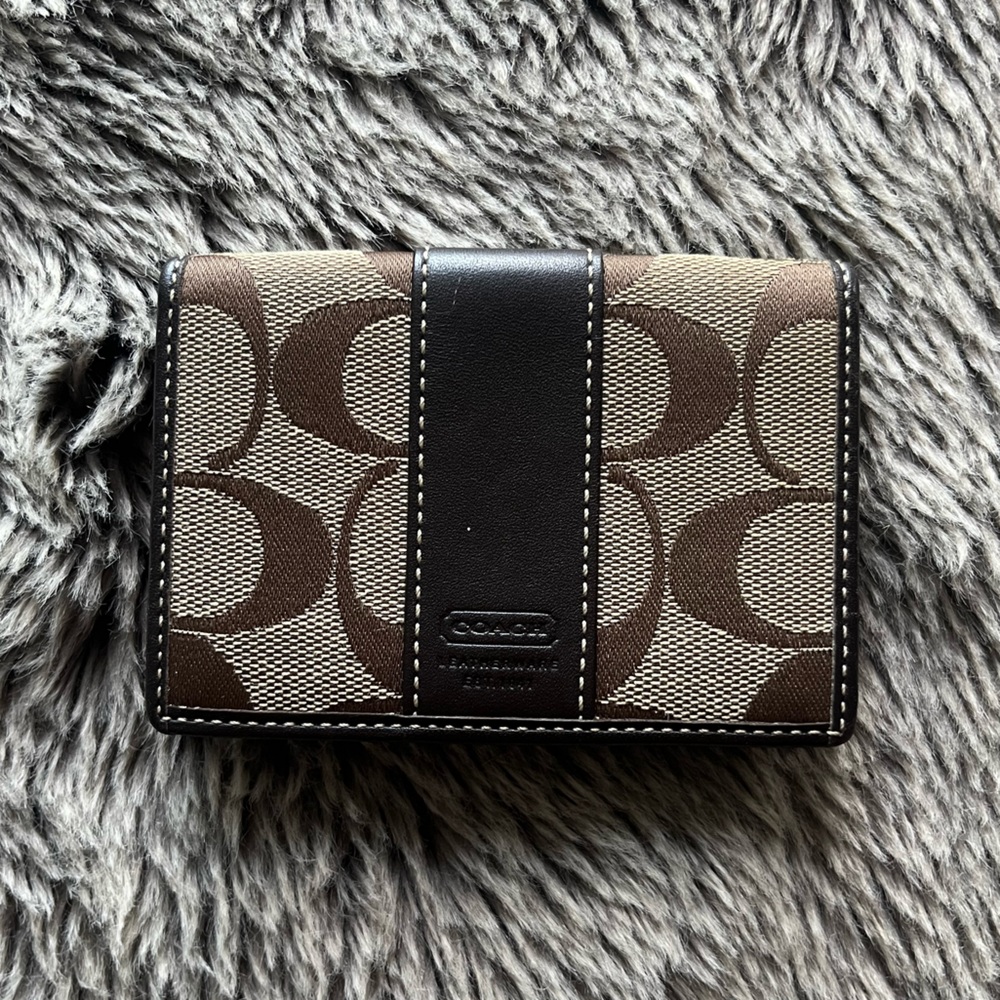 Coach Snap Button Coin Purse